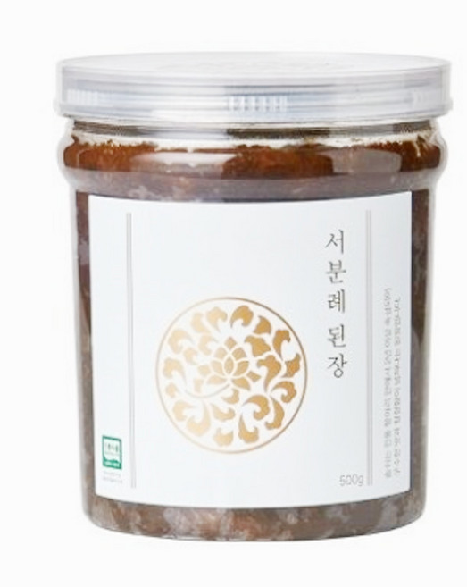 서일농원 서분례명인 된장, 500g, 1개