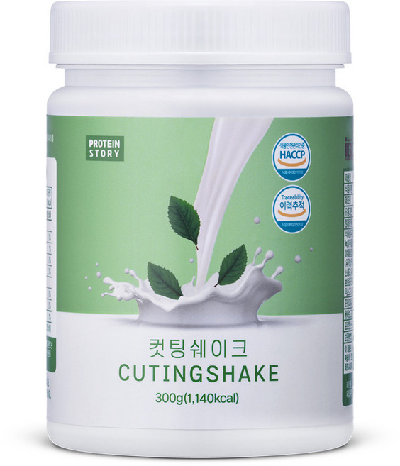 프로틴스토리 탄수화물 칼로리 체지방 컷팅제 컷팅쉐이크, 300g, 1개