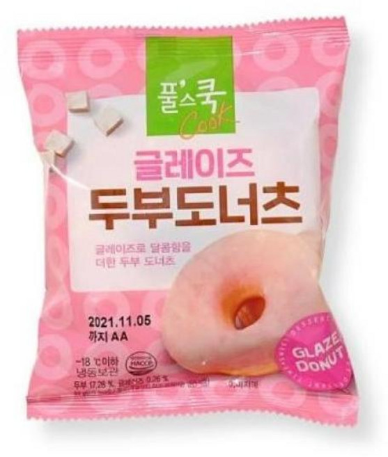 풀무원 풀스쿡 글레이즈 두부도너츠 2개, 50g, 3개