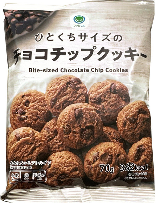 Mr.Ito 伊藤製菓 一口巧克力脆片餅乾, 1個, 70g