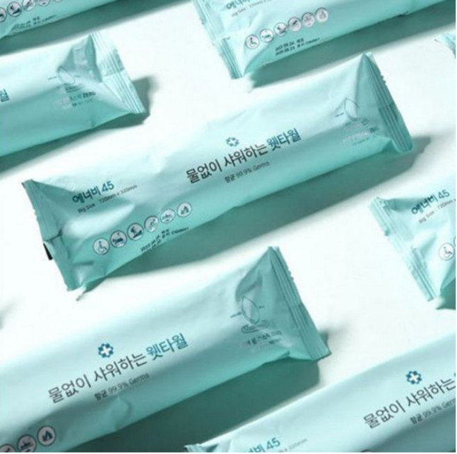 웻타월 웻타올, 20매, 1개