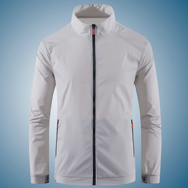 防風外套男 薄款 防曬外套 抗UV 防潑水 輕薄 戶外防曬 冰絲外套 防水釣魚服 開衫外套