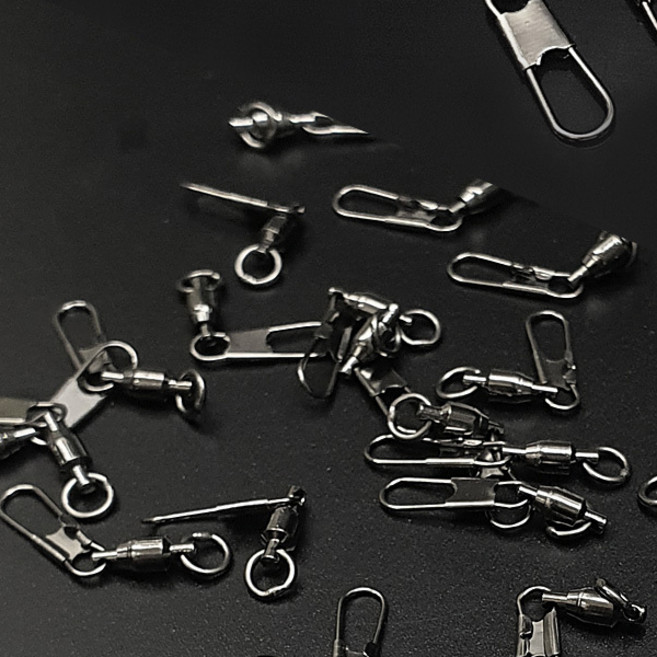 카쿠쯔리 고속회전베어링 탁월한회전력 볼베어링 라운드 스냅도래 스위벨 NSB 블랙니켈, 0호(대물전용), 소포장, 1개