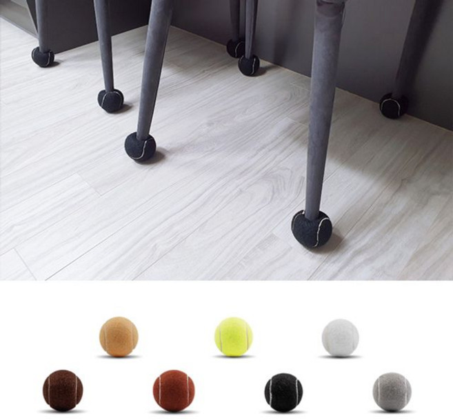 테니 스공 의자 발커버1P 체어슈즈 의자다리커버 발캡 의자발커버 의자캡, 블랙, 1개