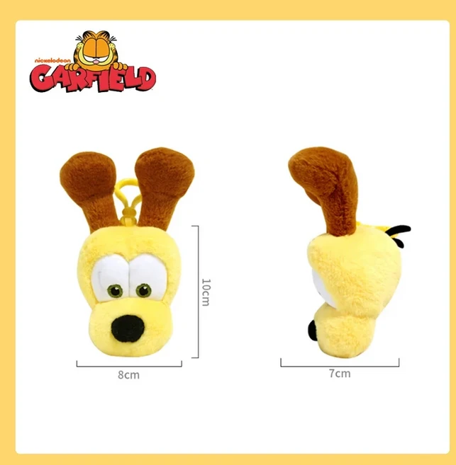 원래 가필드 플러시 장난감 Odie 개 고양이 인형 만화 애니메이션 그림 카와이 생일 크리스마스 아이의 선, 06 Odie Pendant
