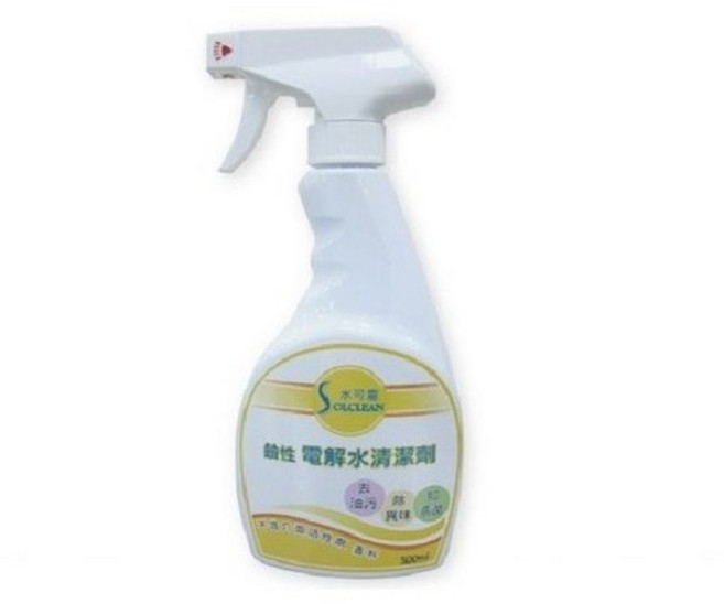 水可靈 鹼性電解水清潔劑, 1個, 500ml