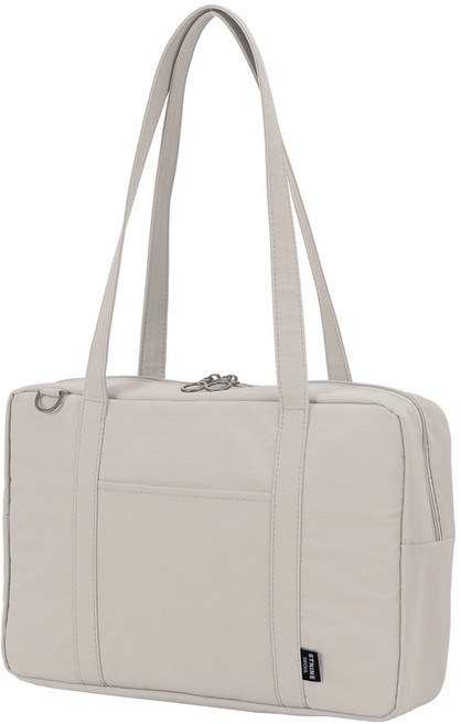 엘리아 노트북가방 파우치 숄더백 맥북 삼성 그램 13인치 15인치 16인치, 베이지, 1개