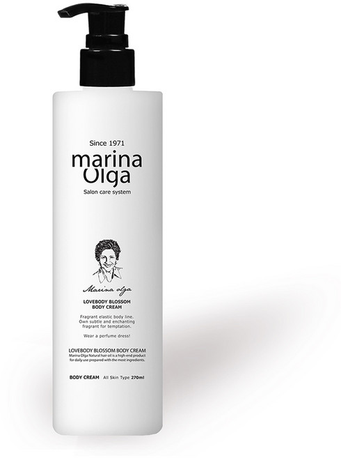 마리나올가 럽바디블라썸 바디크림, 270ml, 1개
