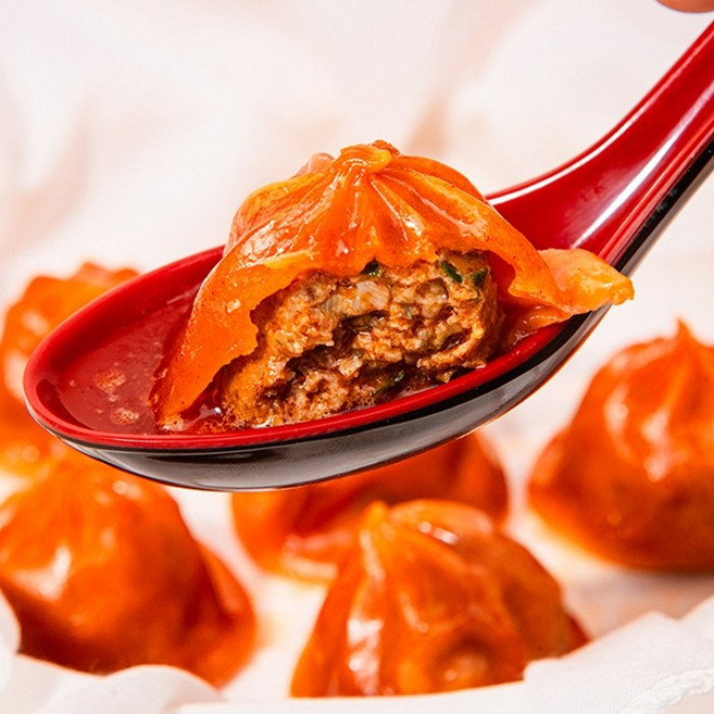 온만당 마라 샤오룽바오 800g 진한마랴향 육즙가득 국산돼지고기 딤섬 샤오롱바오, 2개