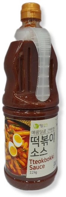 이슬 떡볶이소스 [2.2KG] 매콤달콤 간편한 떡볶이소스!!! (낱개 박스구매가능상품), 2.2kg, 3개
