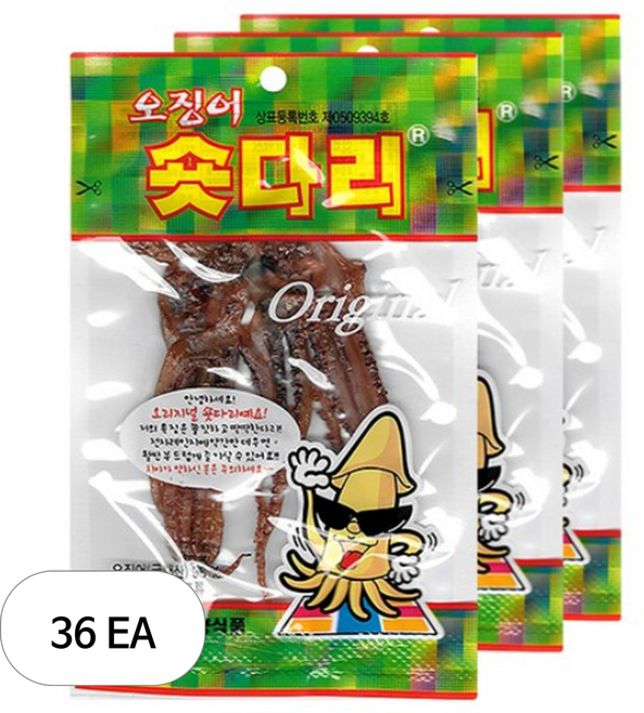 한양식품 주식회사 오징어숏다리, 20g, 36개