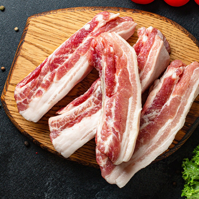 육향만리 삼겹살 목살 돼지고기 통삼겹살 냉삼 오겹살 수육 냉동 수입 캠핑 수입(스페인산 칠레산), 3. 옛날냉삼(구이용)500g, 1개