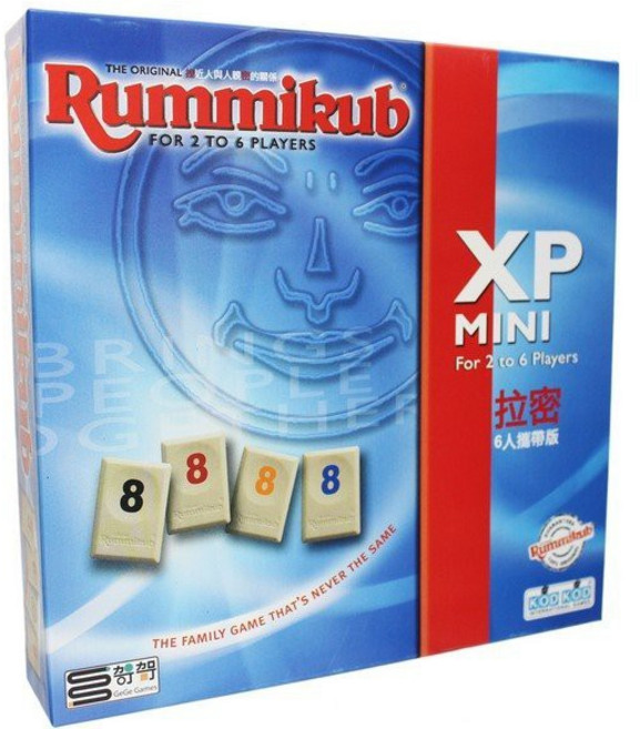 Rummikub XP MINI 拉密 6人攜帶版, 1個