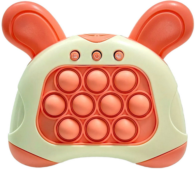 올라 KC인증 푸쉬팝 팝잇 핑거 뽁뽁이 게임기, 핑크, 1개