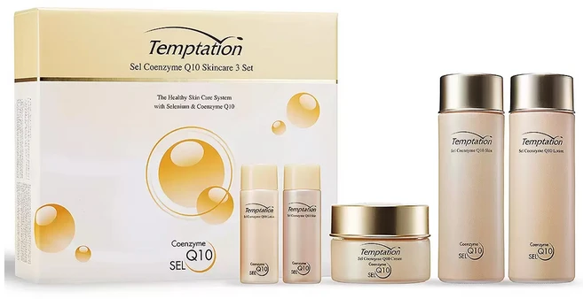템테이션 셀 코엔자임 큐텐 스킨케어 3종 세트, 1세트 - 쿠팡