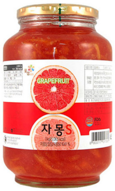 꽃샘 자몽S1kg, 1개, 1kg, 1개