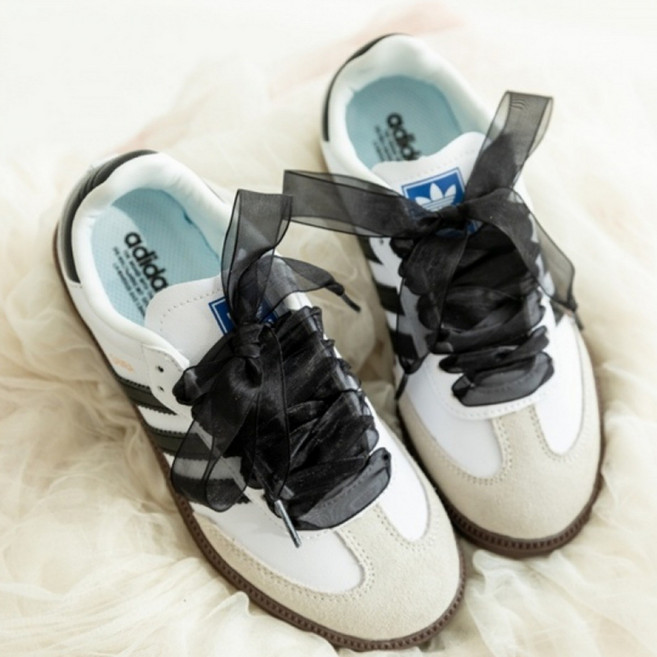 레이스 쉬폰 신발끈(2개입)80cm/100cm/120cm 3가지 컬러