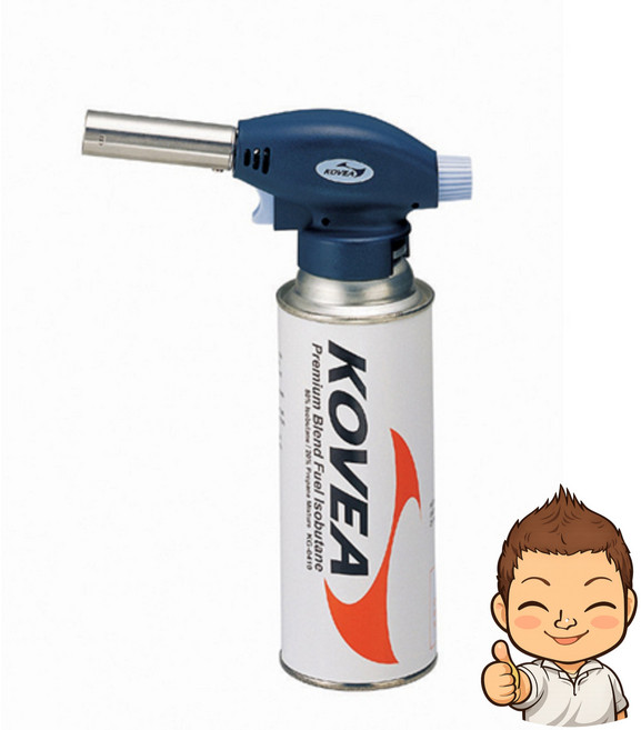 KOVEA KGT-2511 파이어버드 가스토치 자동토치 용접토치 가스인두 부탄가스토치 코베아토치 토치라이터 미니토치 가스글루건, ONE, 1개