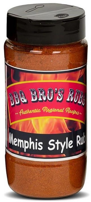 BBQ BROS RUBS (멤피스 스타일-283.5g(10온스) - 바베큐 시즈닝 향신료 드라이 럽 그릴링 요리 및 훈연을 위한 수제 고기 럽 마리네이드 립 시즈닝으로 사, BBQ BROS RUBS (멤피스 스타일-283.5g(, 283.5g, 1