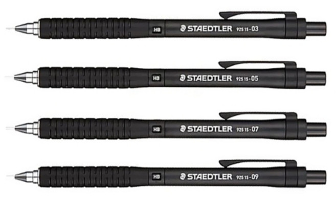 스테들러 샤프 925 15-09 0.9mm 블랙-갑(10개입), 상세페이지 참조, 상세페이지 참조