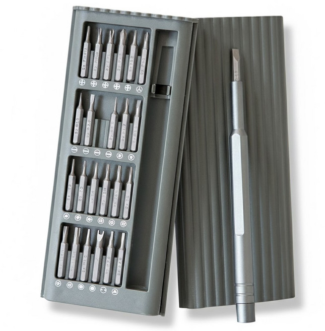 킨하우스 24 in 1 자석 멀티 정밀 드라이버 세트, 1개