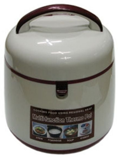 보온 써모 찬합 런치박스 스텐 레드 밥통 2.5L 소풍 도시락 용기, 1개, 1개