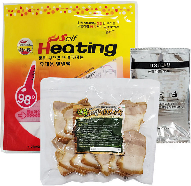 발열팩수육보쌈, 1개, 200g