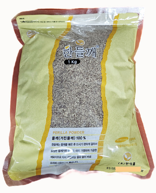 한식품 거친 들깨가루 1kg 한들깨 들깨수제비 식당용들깨 추어탕만들기 국수재료, 1개