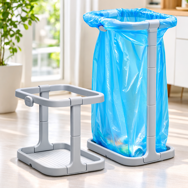 리빙파츠 걸이형쓰레기통 다용도 업소용, gray