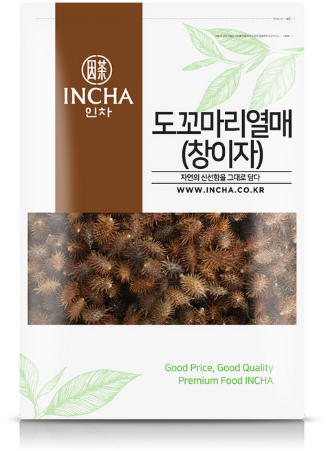 인차 국산 창이자 도꼬마리 도꾸마리 도꼬마리차, 500g, 1개