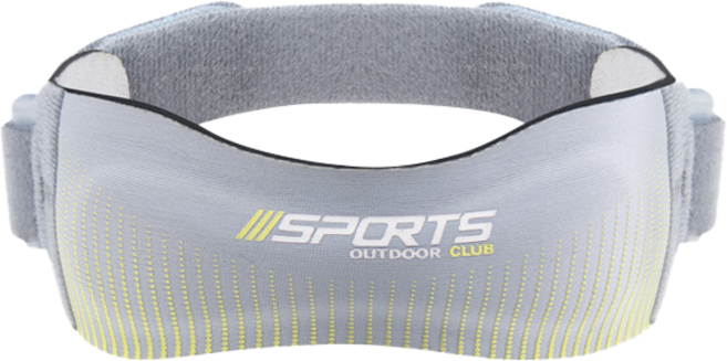 그래다다 런닝 고탄력 무릎 보호대 2p, 2개, 그레이