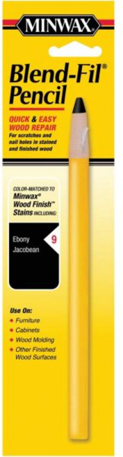 민왁스 블렌드-필 110116666 화이트 1개, Ebony, 1 Count (Pack of 1)