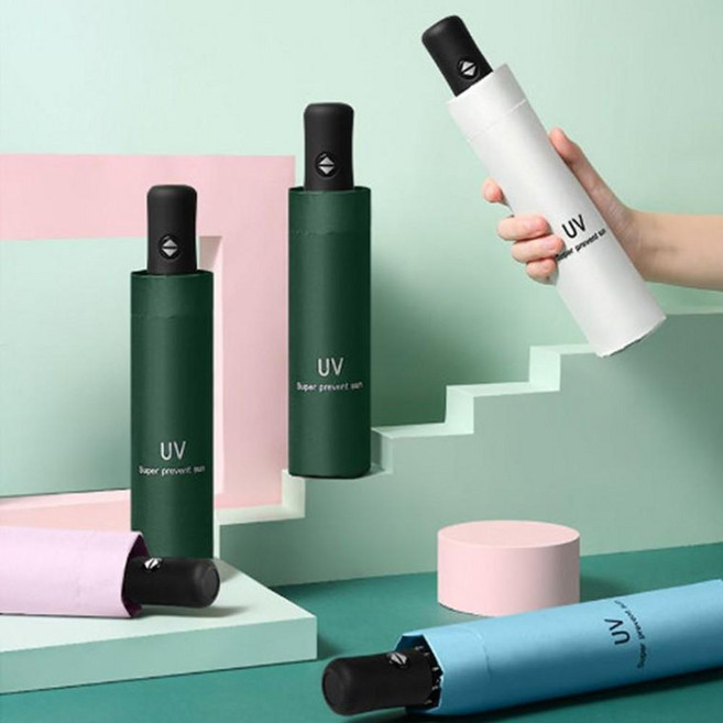 양산 3단우산 UV 암막 접이식 자외선차단 겸용 우산