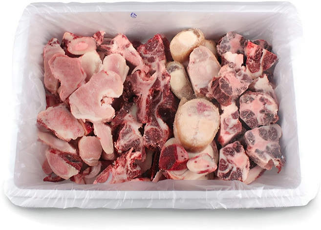 [전통참한우] 사골잡뼈우족꼬리반골 4kg (실속형), 1개