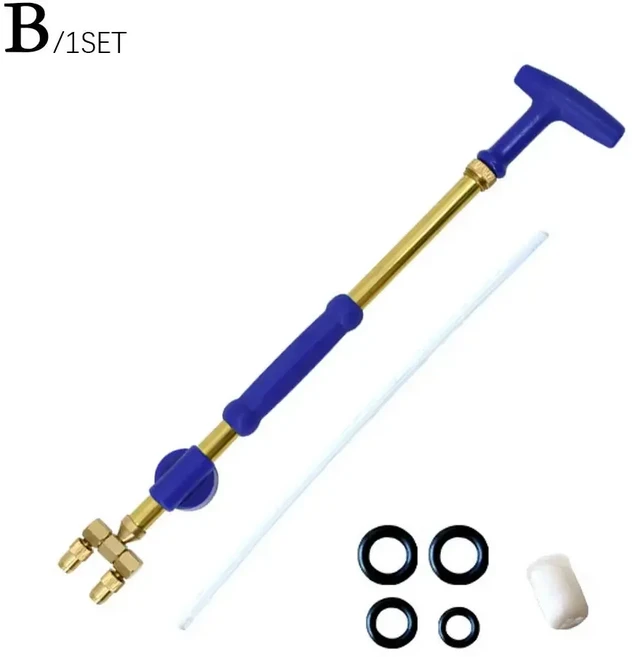 정원 수동 왕복 분무기 더블 헤드 핸드 헬드 풀 로드 스프레이 금속 수동 마이크로 푸시 펌프 가정용 구리