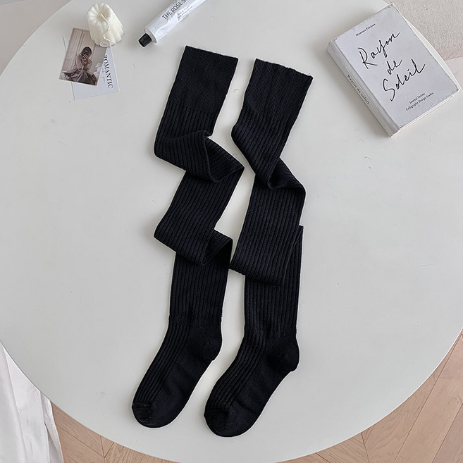 하이유니 얇은 리오셀 오버 니삭스 롱삭스 긴 장목 양말