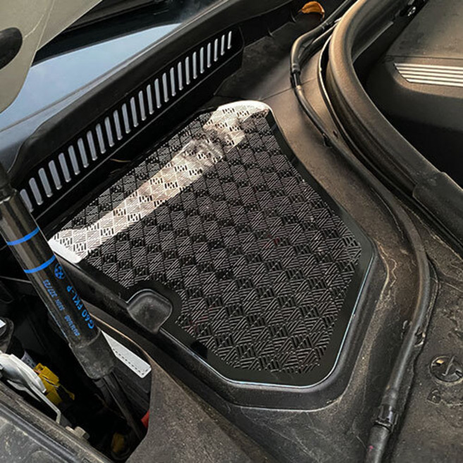 지파츠 BMW 호환 5시리즈 G60 엔진룸 필터 커버, 2.블랙(엔진룸필터)