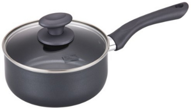 쿠킨 IH인덕션 칼라냄비 편수, 18cm, 혼합색상, 1개