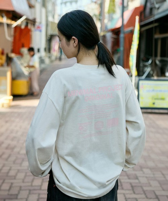 미니멀프로젝트 페이즈 오버핏 롱 슬리브 티셔츠 MLT119 베이지