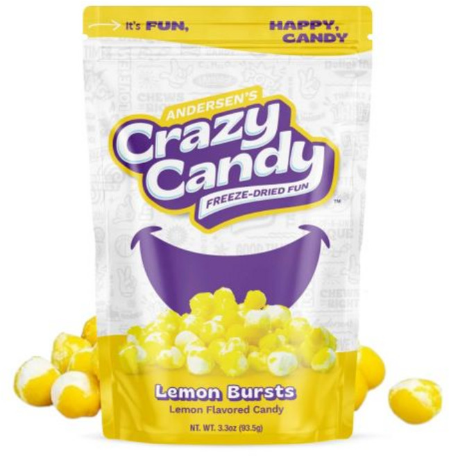 ANDERSEN'S Crazy Candy FREEZEDRIED FUN 동결 건조 사탕 캔디 젤리 크레이지 프리즈드 드라이드 태피 소금물 변신 가볍고 바삭한 식감의 달콤한 2.4