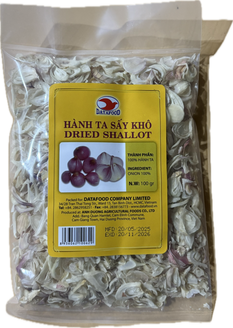 DRIED SHALLOT 베트남 말린 양파 건조 한사이 hanh ta say kho, 100g, 3개