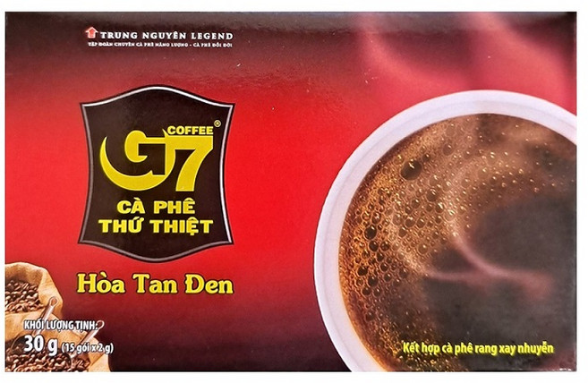 G7 블랙커피 2g x 15T(내수용)/인스턴트 베트남커피 C, 15개입, 1개