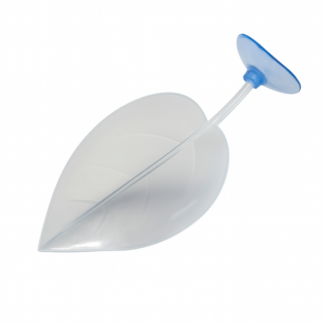 NRC 흡착형 나뭇잎백업 게코은신처, 1개, 투명화이트