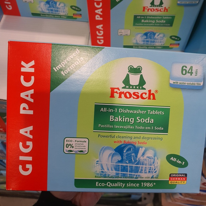 프로쉬 식기세척기세제 20g x 64개 올인원