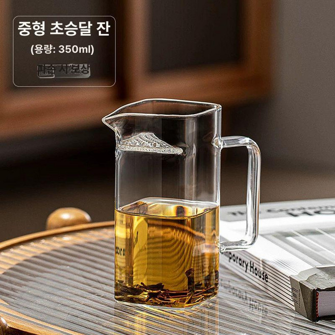 티팟 간편 내열 500ml, 1ml, 중형 문달 차기 350ml