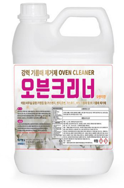 산케미칼 오븐크리너 3.75L 오븐 기름때 청소세제 대명크린, 1개