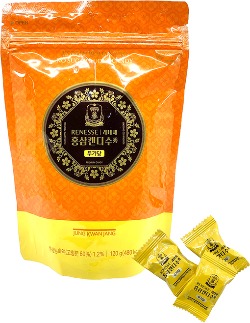 정관장 레네세 무가당 홍삼 캔디 수, 1개, 120g
