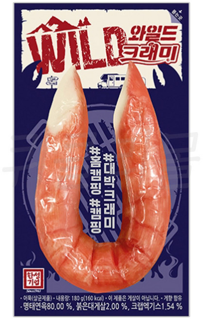 [팔도맛쟁이] 한성 와일드 크래미, 180g, 1개