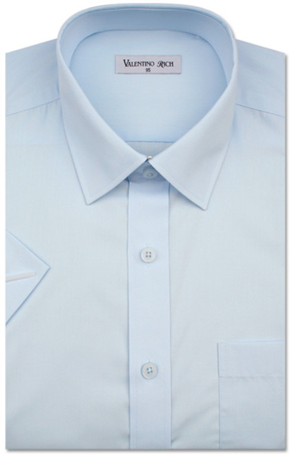 오마보이 남성용 솔리드 반팔 와이셔츠 VR102-1