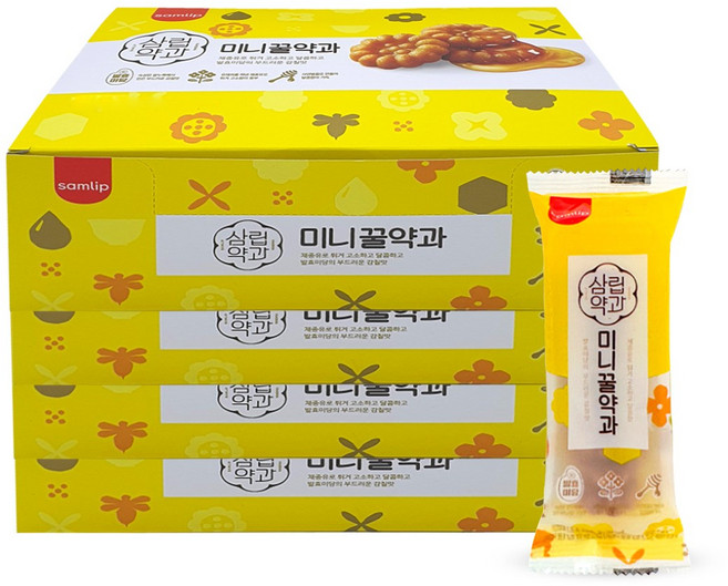 삼립 미니꿀약과 70g, 700g, 4개